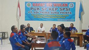 RAPAT TRI WULAN PUK SP KEP KABUPATEN GRESIK Membangun Harmonisasi Hubungan Industrial Melalui Strategi Berunding