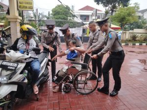Siswa Latja SPN Lido Belajar Nilai Empati Lewat Pelayanan kepada Warga Disabilitas