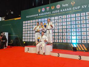 Bripda Rizal Raih Perak di Kejurnas Judo
