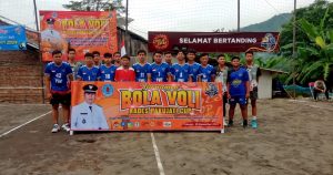 Turnamen Bola Voli diselenggarakan Oleh Kepala Desa Pakujati Rastam, SH