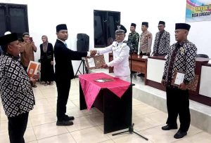 Resmi Dilantik sebagai Kepala Dusun IX Desa Linggapura M.Syifa Aulia Assiddiq