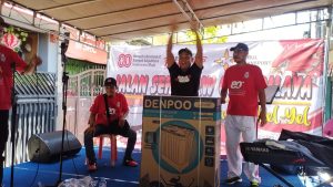 Warga RW 08 Girilaya Surabaya, Gelar Jalan Santai Merayakan HUT Ke – 80 dengan Door Prize Menarik