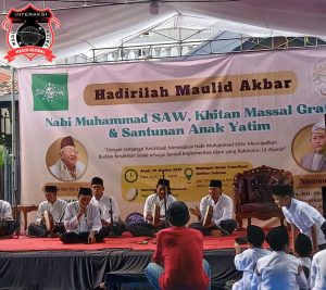 Memperingati Maulid Nabi Muhammad SAW 1447 H, Madrasah Diniah Takmiliyah Qoriban Saliman Gelar Acara Khitanan Massal dan Santunan Anak – anak Yatim – Piatu serta Duaffa